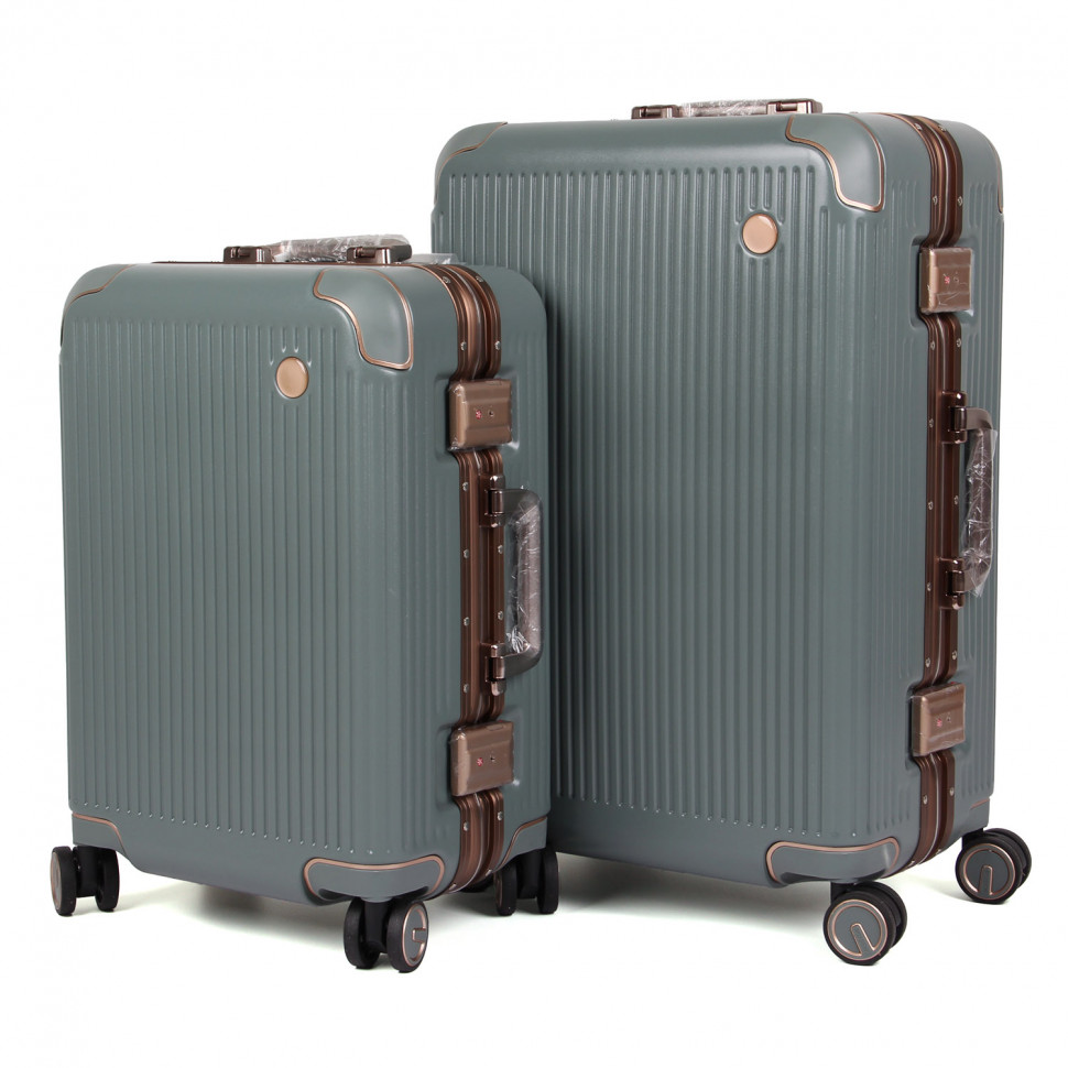 Набір валіз 328 (20-24)  Grey-Blue (Quartz Grey)