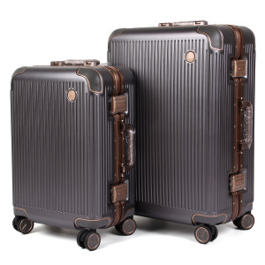 Набір валіз 328 (20-24)  D.Grey