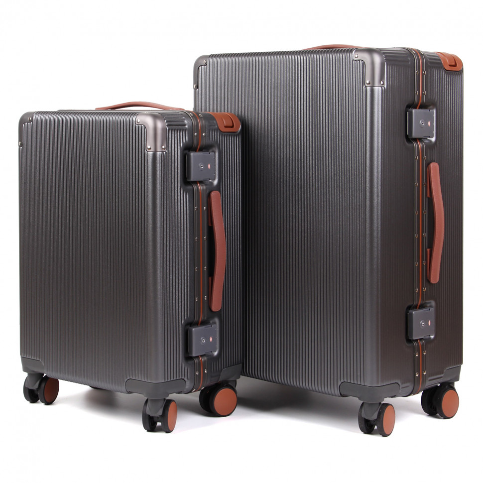 Набір валіз 5033 (21-25)  D.Grey