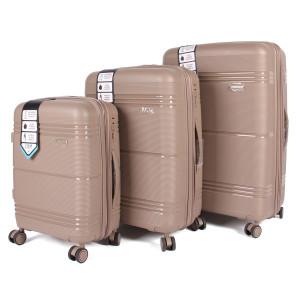 Набір валіз  FASHION P 807 Coffee