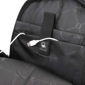 Рюкзак 15.6" TIGERNU Т-В3105 A USB Black/orange