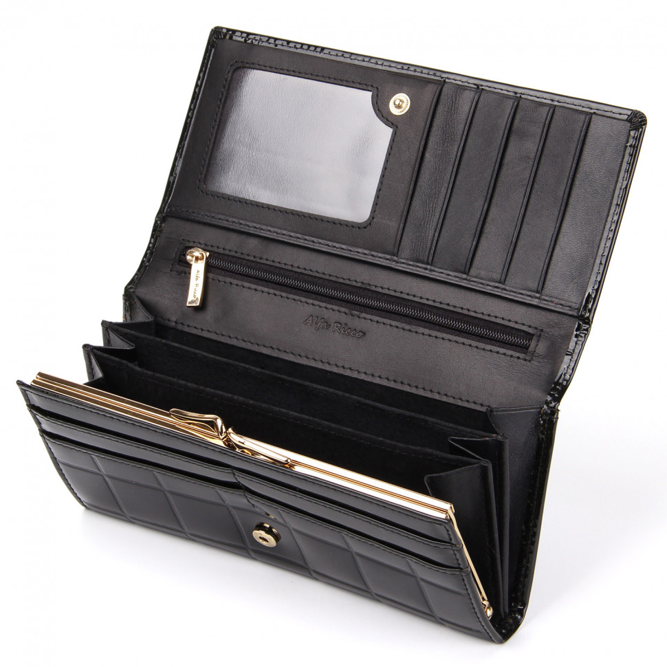 Гаманець ALFA RICCO 3430 BLK QC