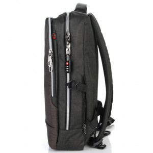 Рюкзак 15.6 TIGERNU Т-В3331 AUSB Black grey