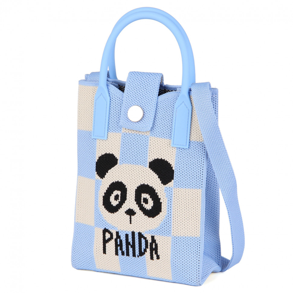 Сумка в'язана 01 Blue