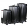 Набор чемоданов International Traveller ABS 0674-3  Black