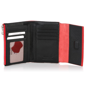 Гаманець VERMARI 9929-1806A RED / BLACK
