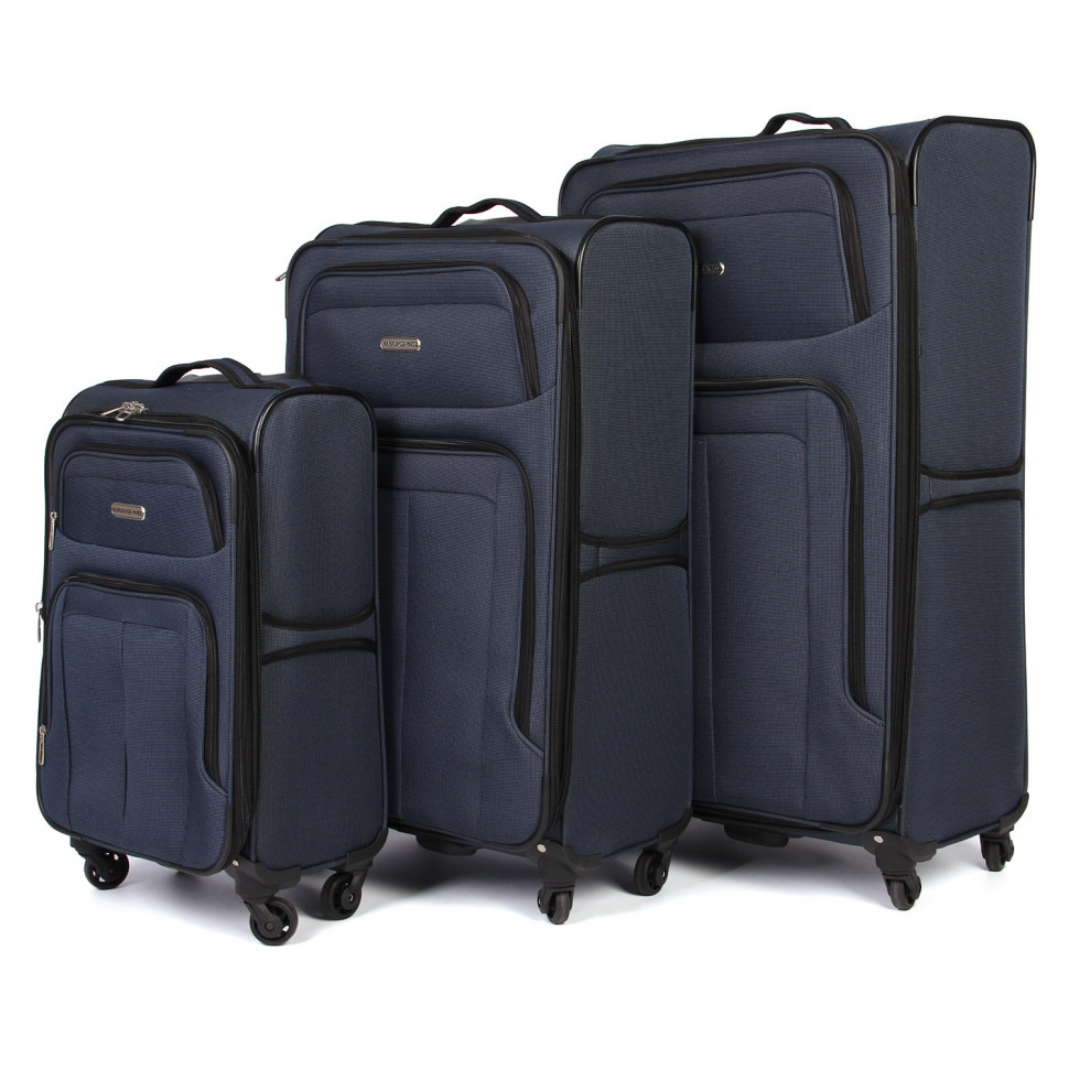 Набір валіз 3-008 (2313-3) Blue