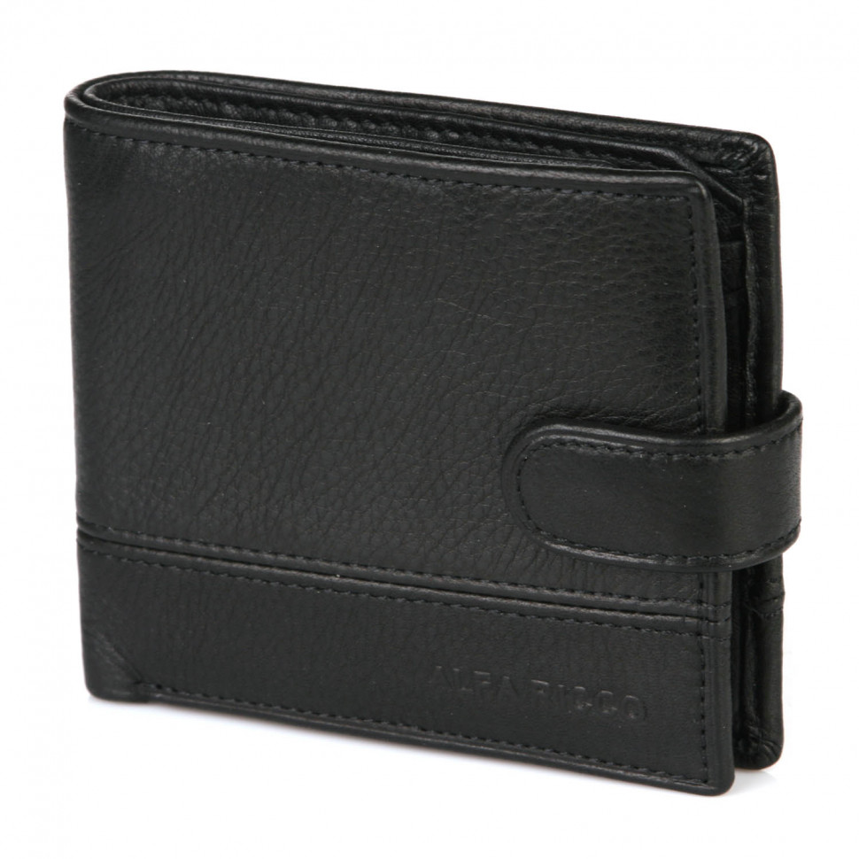 Портмоне ALFA RICCO 3811 Black CC
