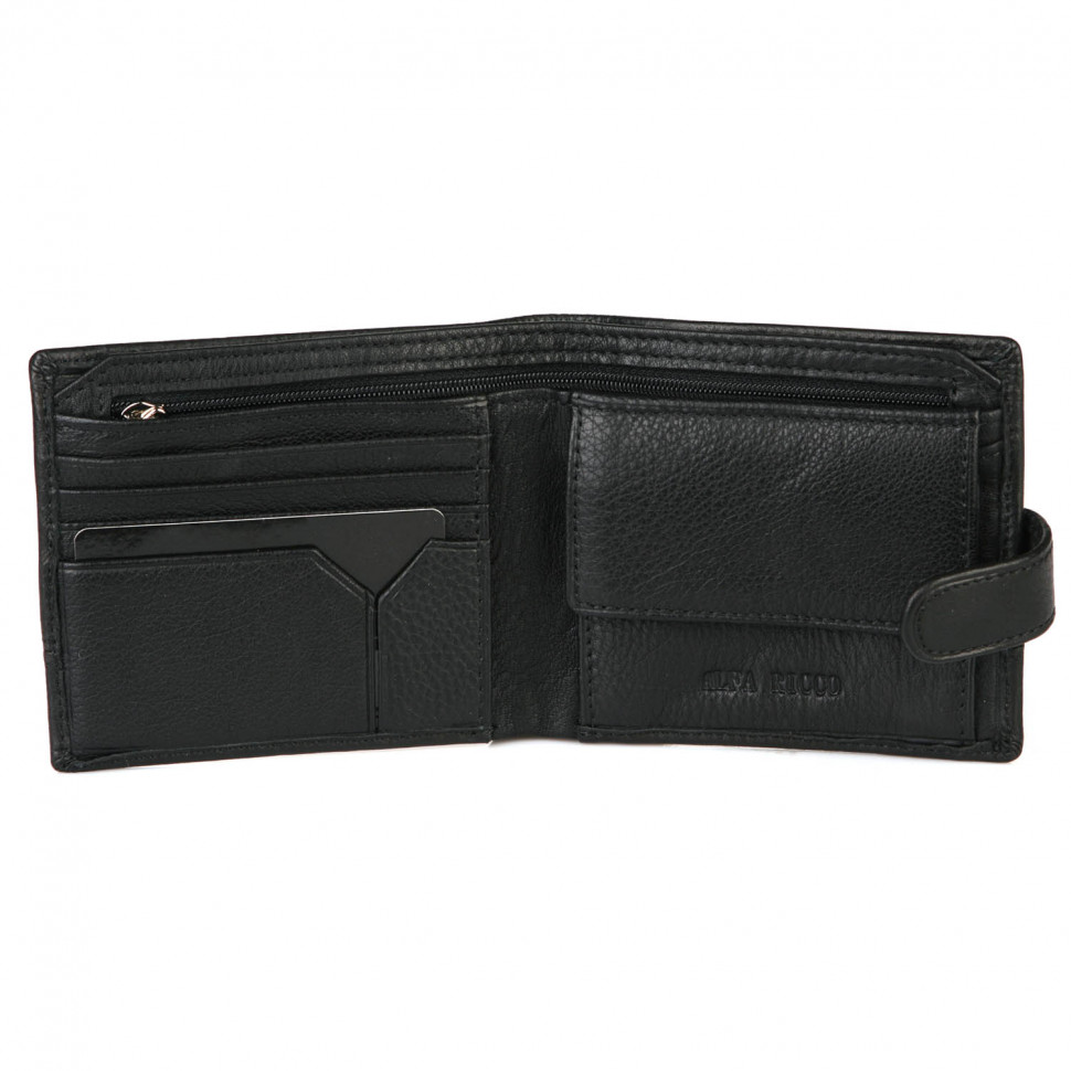 Портмоне ALFA RICCO 3811 Black CC