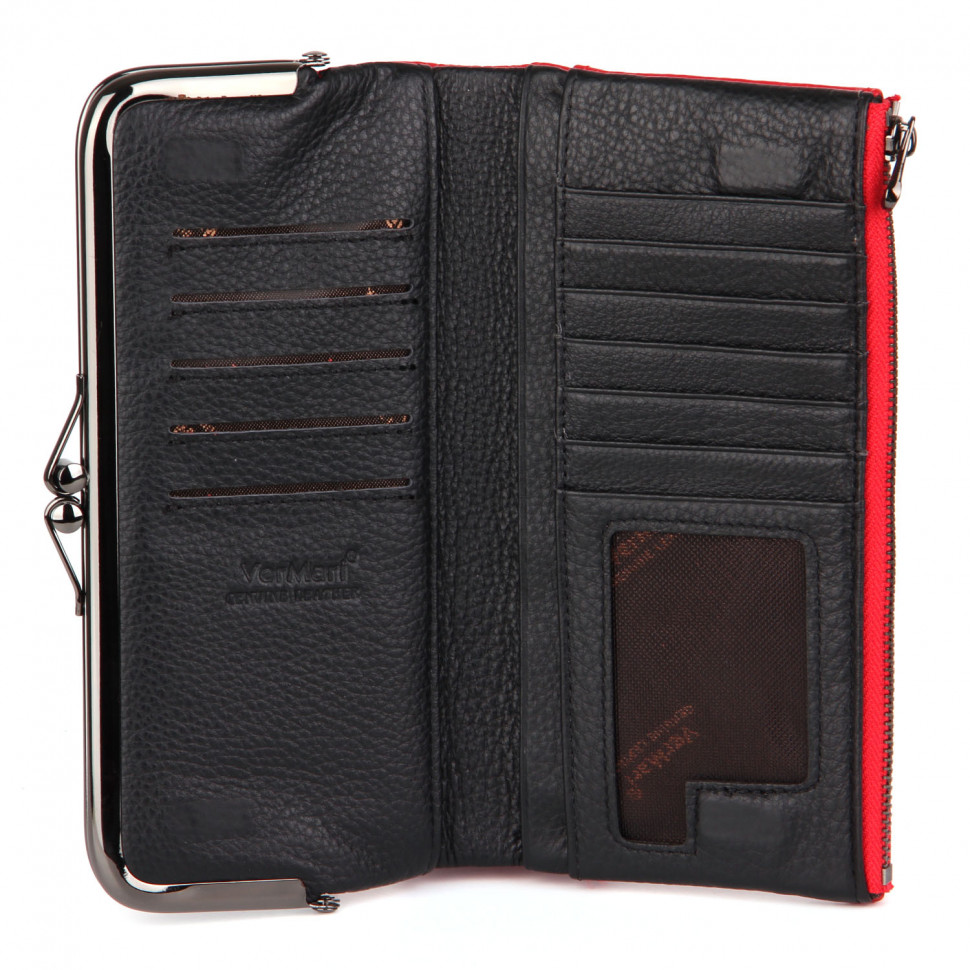 Гаманець VERMARI 3991-1806А RED/BLACK