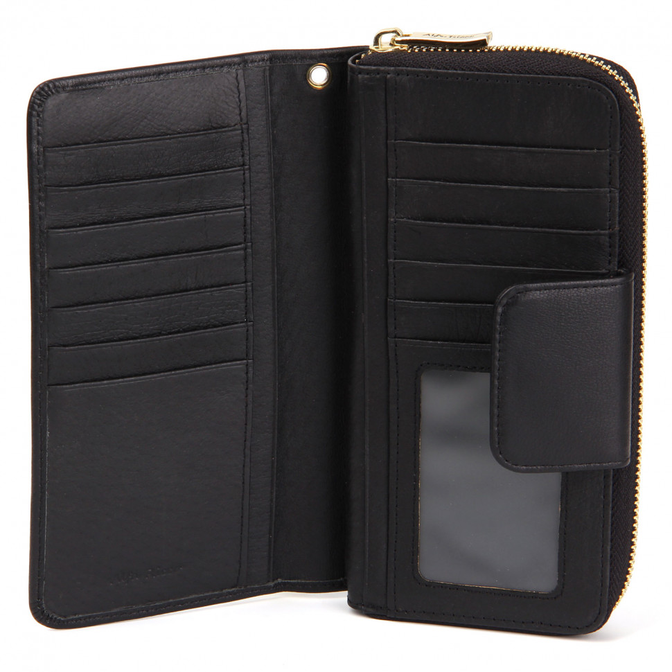 Гаманець ALFA RICCO 6125A Black LB