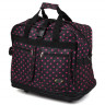 Сумка на колесах  EL-30  Black/Pink