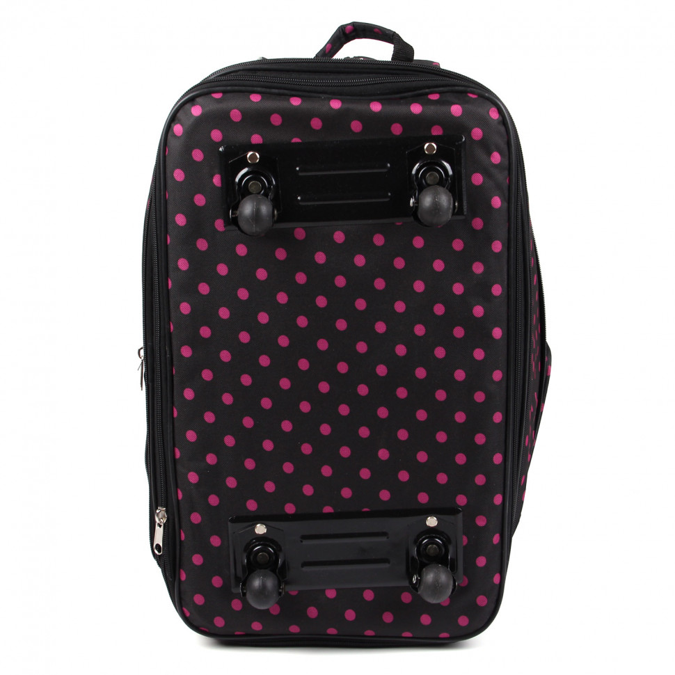 Сумка на колесах  EL-30  Black/Pink