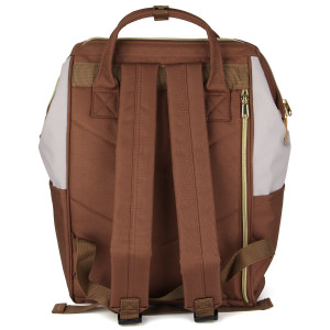 Рюкзак HIMAWARI  9001 - 34  雾灰拼摩卡