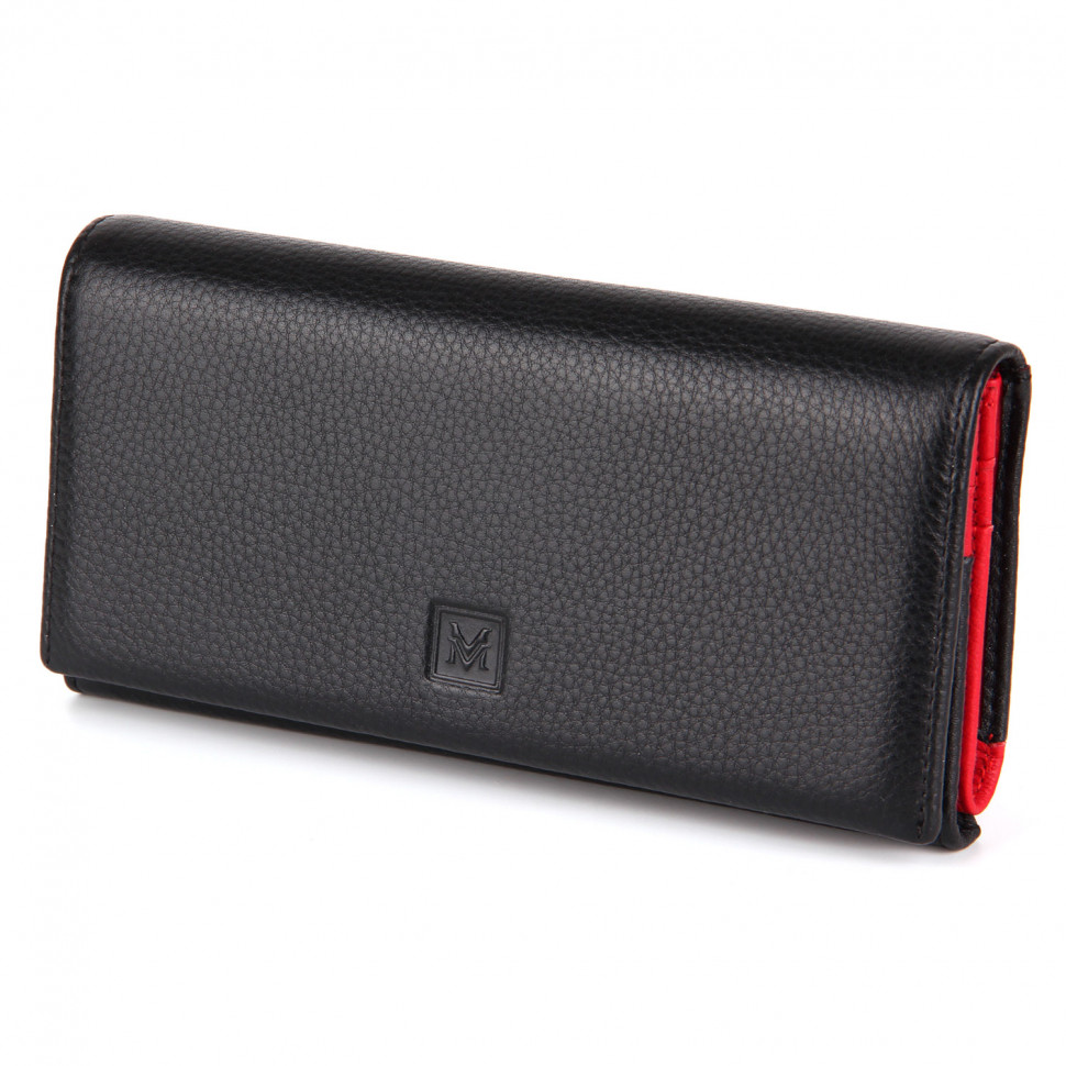 Гаманець VERMARI 72081-1806A BLACK/RED