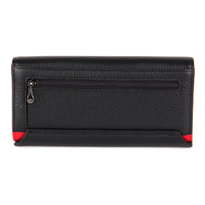 Гаманець VERMARI 72081-1806A BLACK/RED