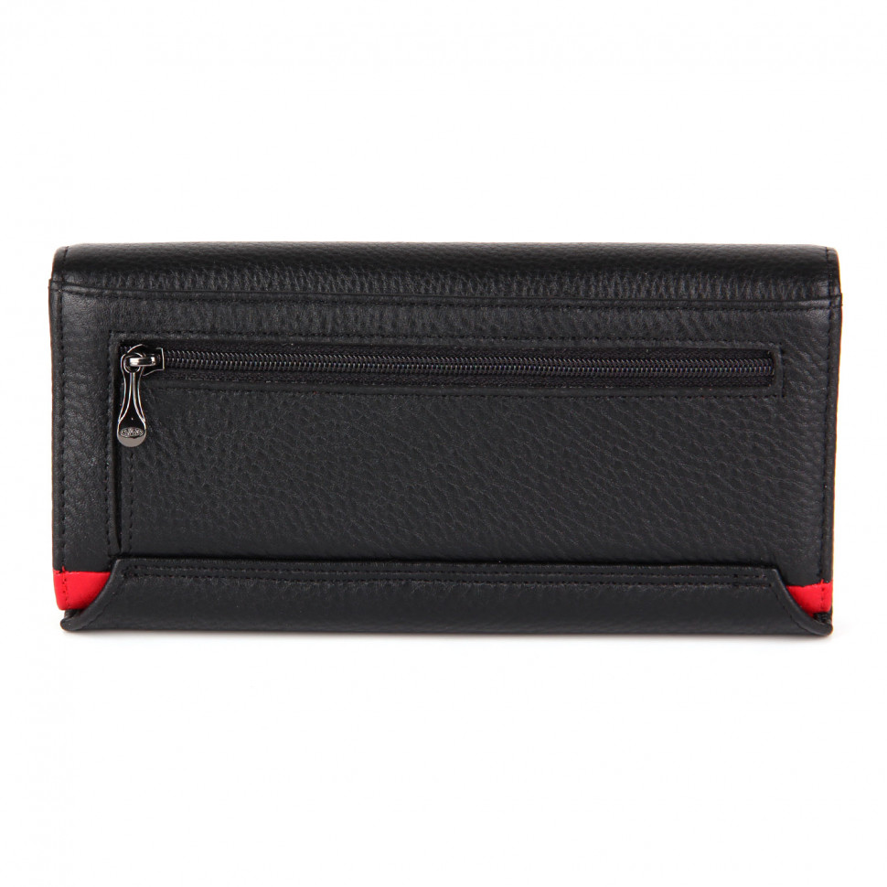 Гаманець VERMARI 72081-1806A BLACK/RED