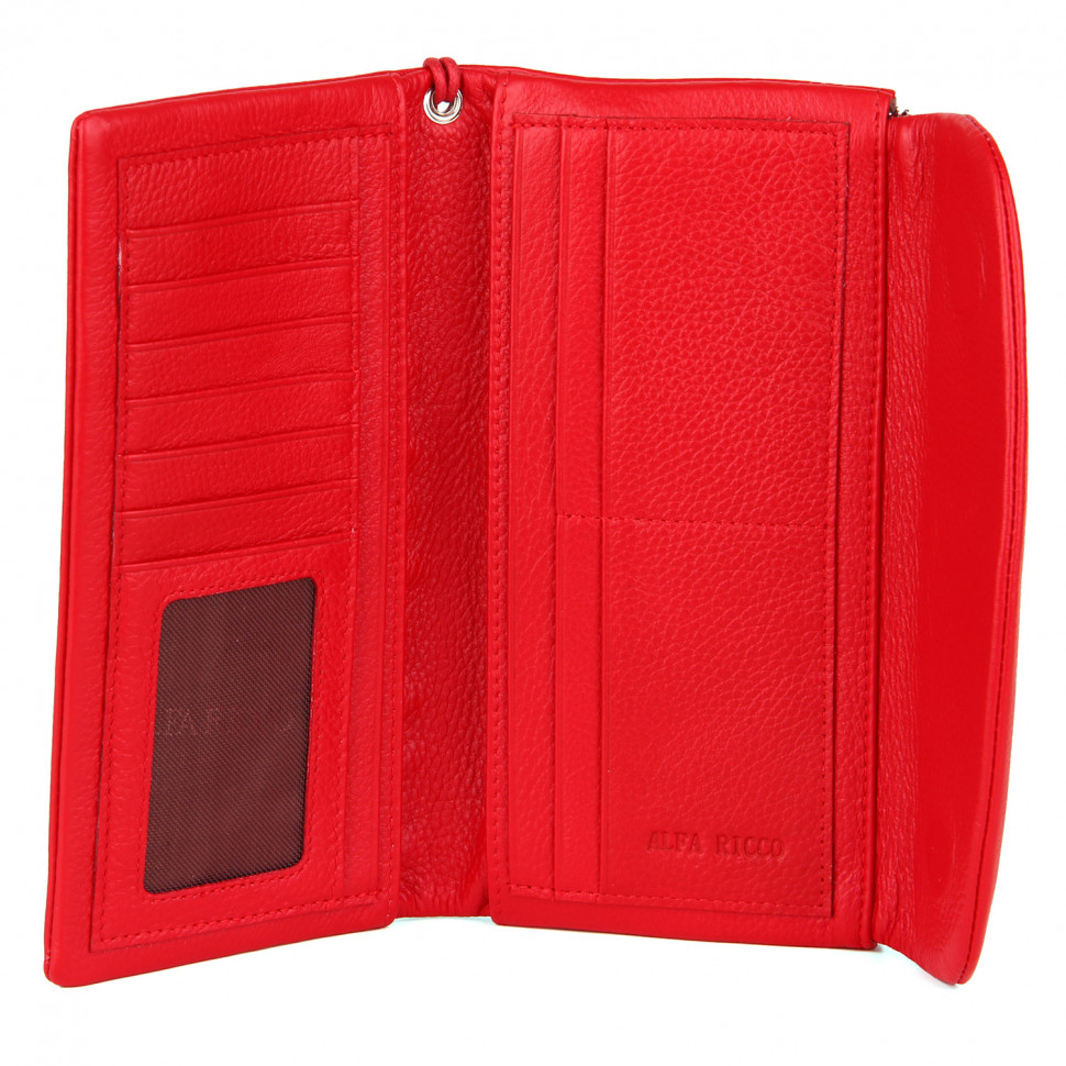 Гаманець ALFA RICCO 3298 Red JD