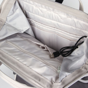 Рюкзак HIMAWARI  1881 - 42  深灰拼冷灰