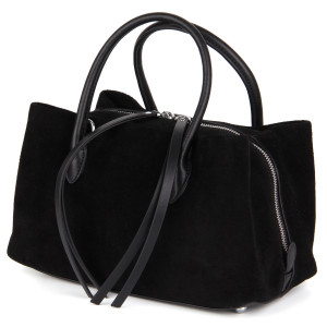 Сумка замша LUXON Y2331-F  BLACK
