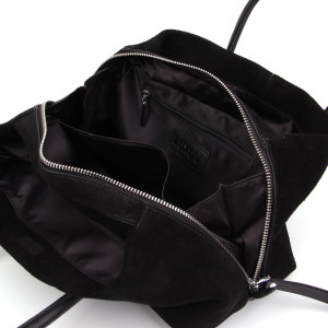 Сумка замша LUXON Y2331-F  BLACK