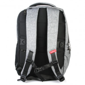 Рюкзак 15.6"  TIGERNU Т-В3399 USB Silver Grey