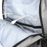 Рюкзак 15.6"  TIGERNU Т-В3399 USB Silver Grey