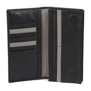 Портмоне ALFA RICCO 898А BlackGrey NC