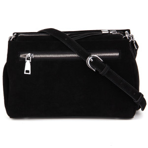 Сумка замша LUXON С1025-F  BLACK