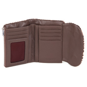 Гаманець ALFA RICCO 3294 Grey/Coffee 26SN1