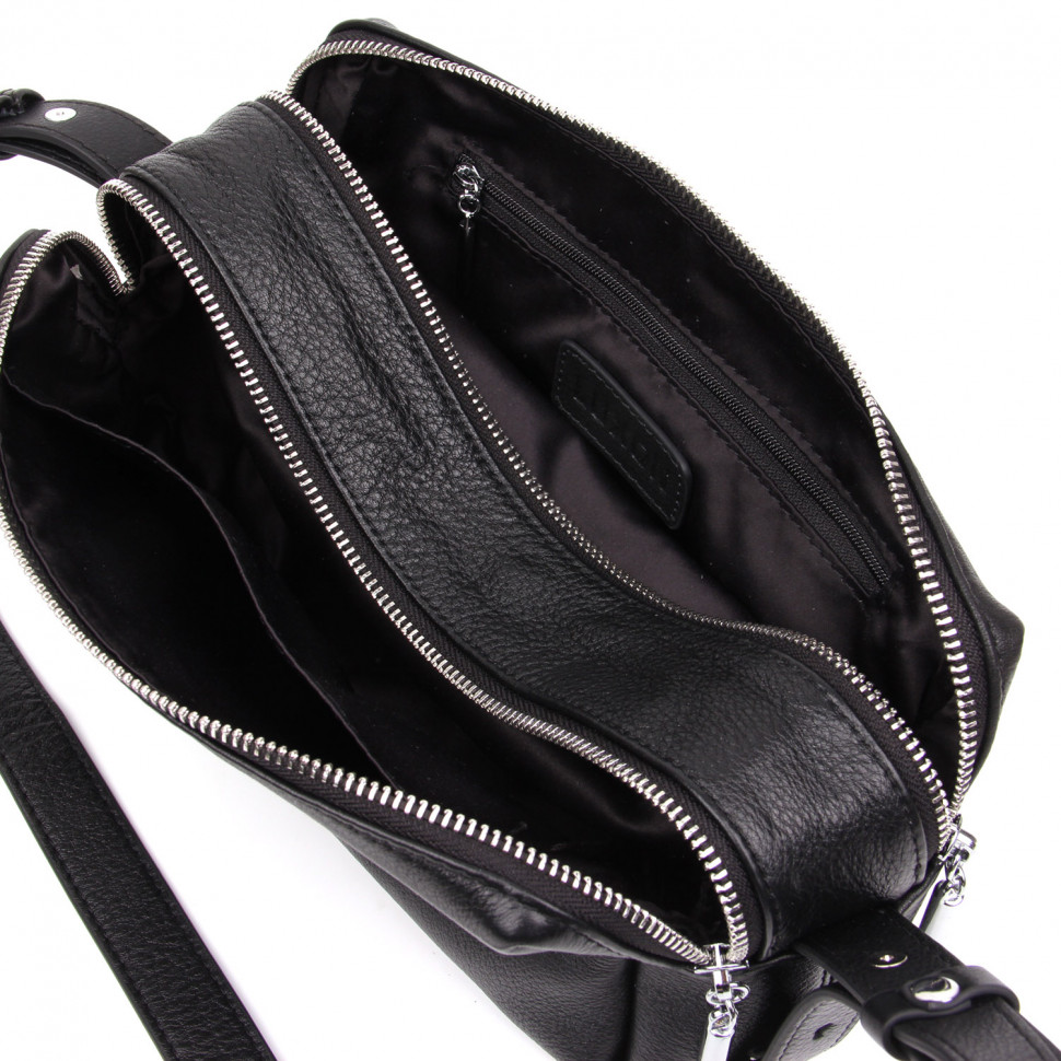 Сумка шкіра LUXON Y2413  BLACK