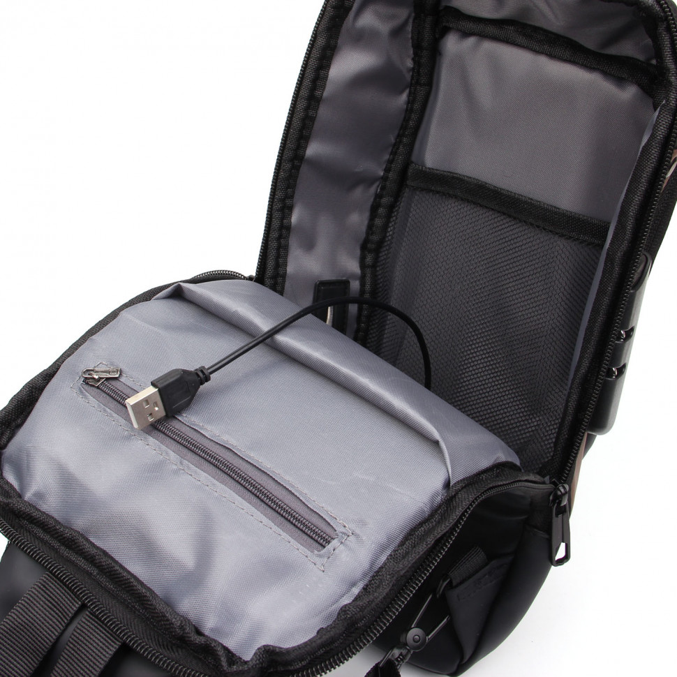 Рюкзак  1038  Black-Gold