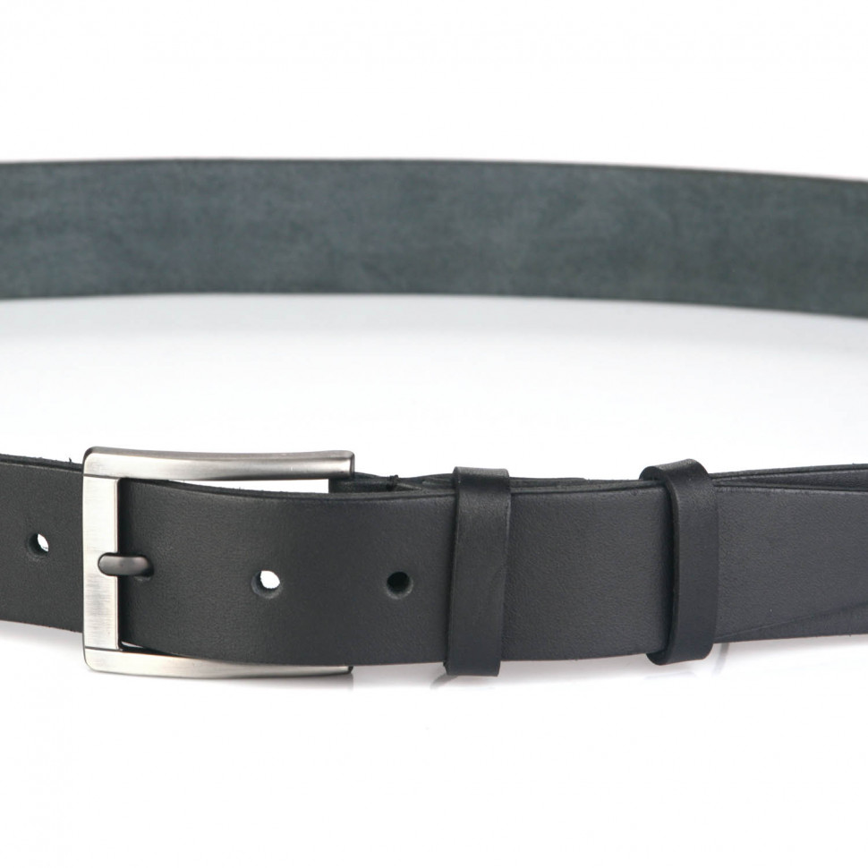 Ремень 35 черный люкс №11