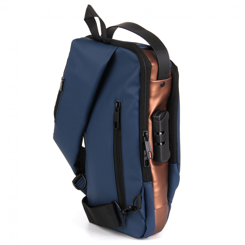 Рюкзак  1038  Blue-Gold