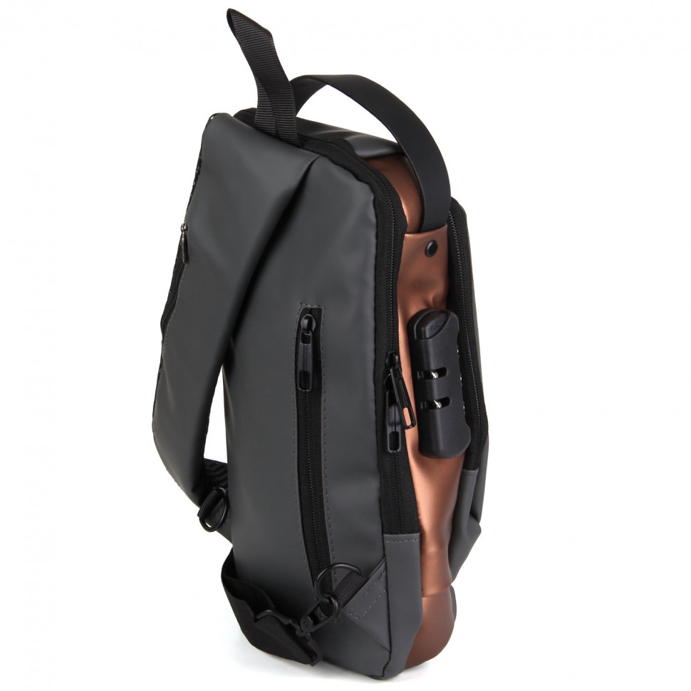 Рюкзак  1038  Grey-Gold