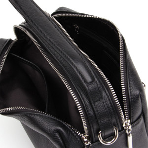 Сумка шкіра LUXON R8617  BLACK
