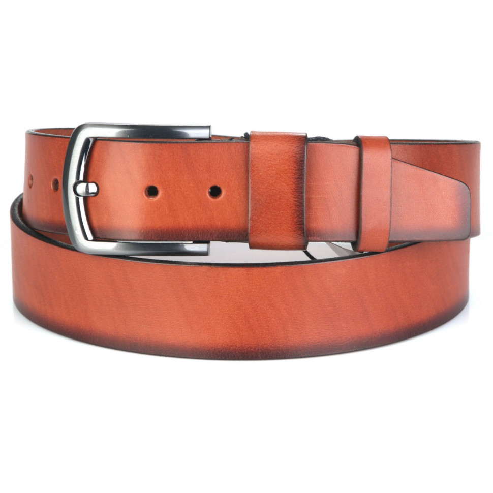 Ремень 40 коричневый припал №10