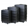 Набор чемоданов DAVID JONES 1016-3 BLACK