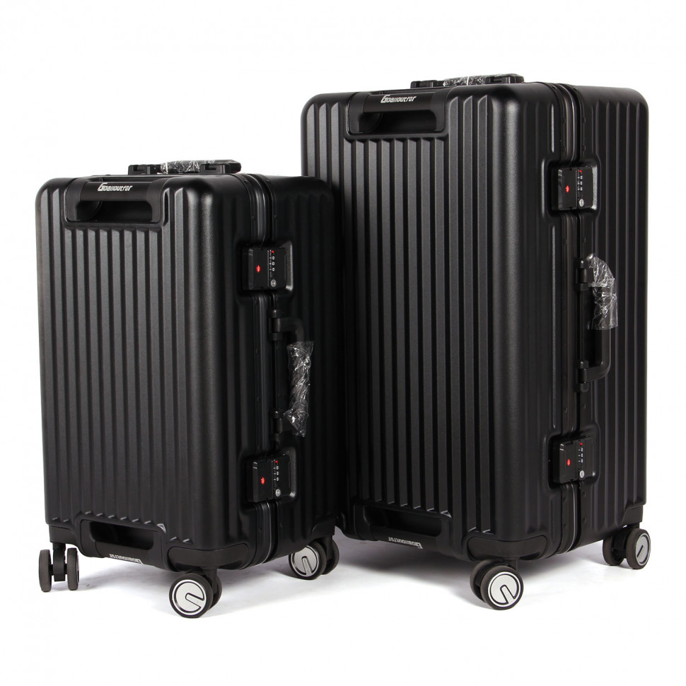 Набір валіз 320 (21-25)  Black PC