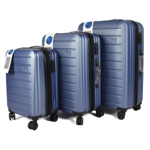 Набір валіз  FASHION 8342 D.Blue