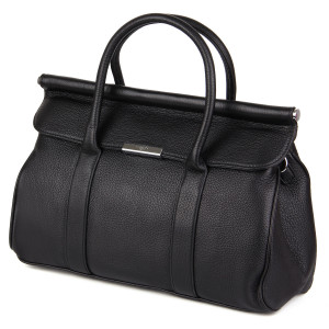 Сумка шкіра SAFENTA 98343 black F