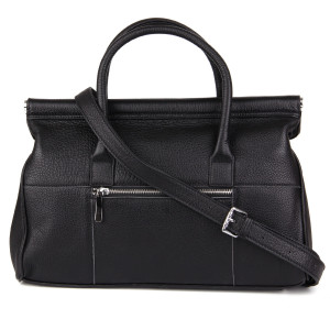 Сумка шкіра SAFENTA 98343 black F