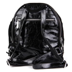 Рюкзак замш SAFENTA 98402 black F