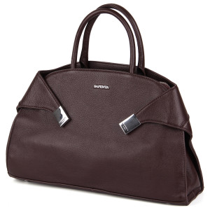 Сумка шкіра SAFENTA 98349-2 coffee C